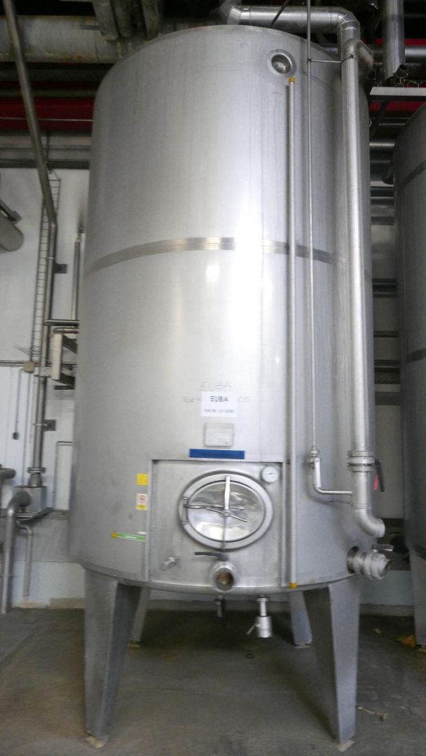 Edelstahlbeh&auml;lter aus V2A, stehend, mit Isolierung (1)