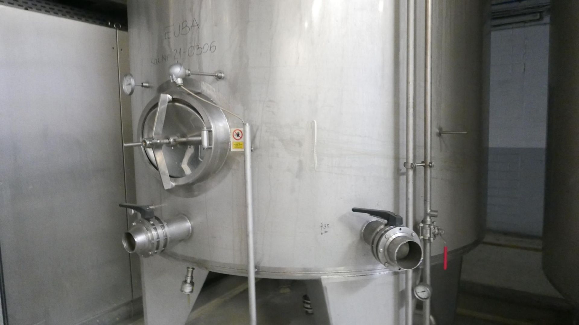 Edelstahlbehälter aus V2A, stehend (5)