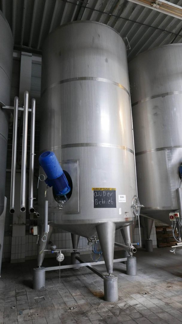 Edelstahl-R&uuml;hrwerkbeh&auml;lter aus V2A, stehend (1)