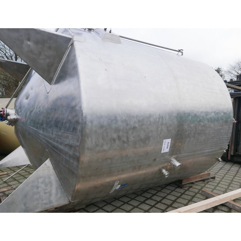 Edelstahl-R&uuml;hrwerkbeh&auml;lter aus V2A, isoliert (1)