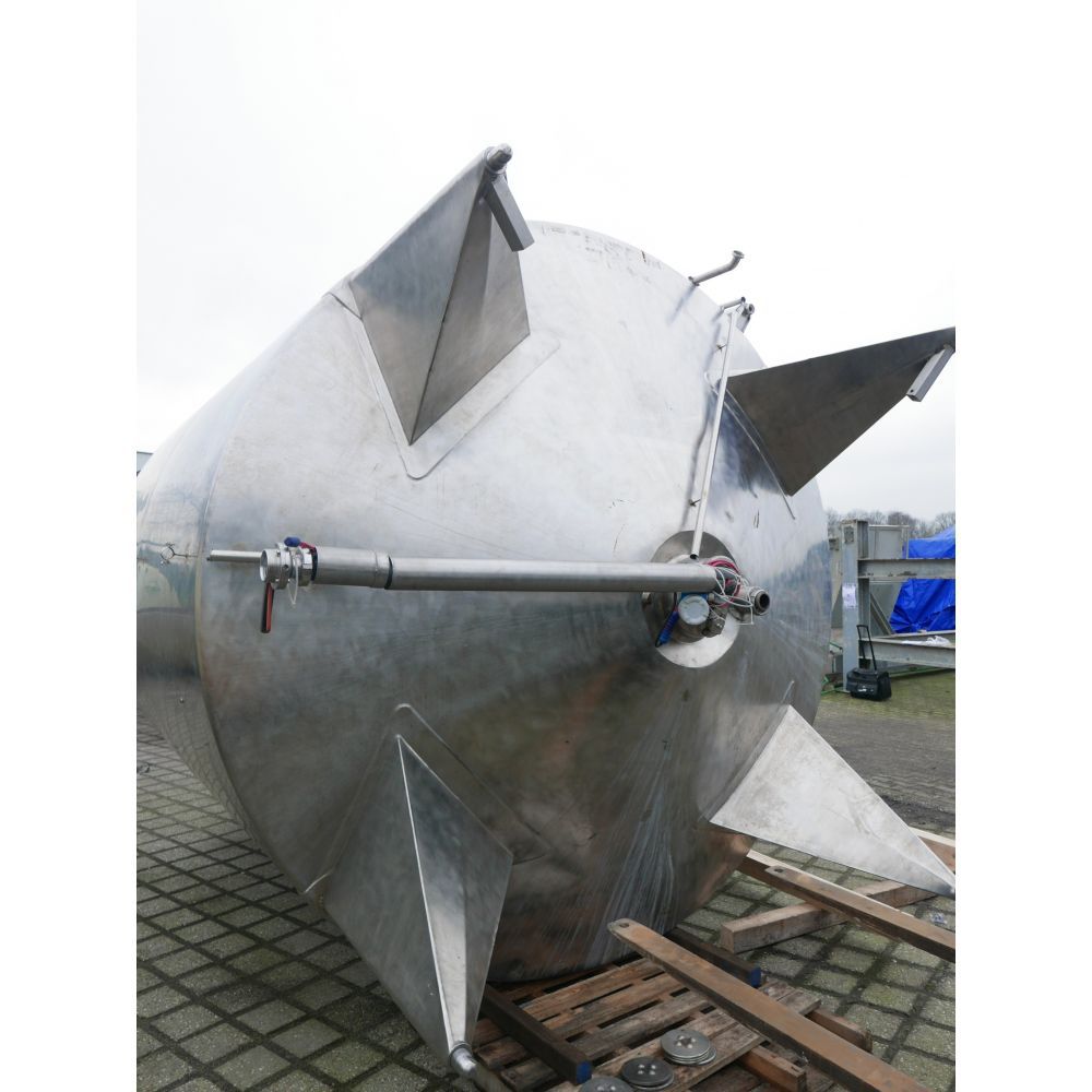 Edelstahl-Rührwerkbehälter aus V2A, isoliert (3)