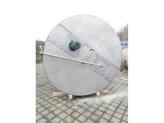 Edelstahl-Rührwerkbehälter aus V2A, stehend (4)
