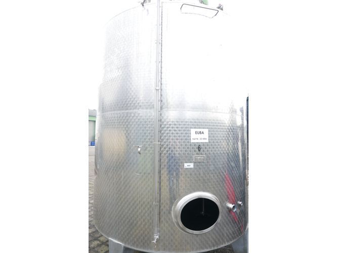 Edelstahl-Rührwerktank aus V2A, stehend (2)