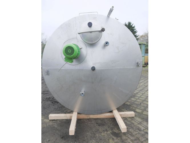 Edelstahl-Rührwerktank aus V2A, stehend (4)