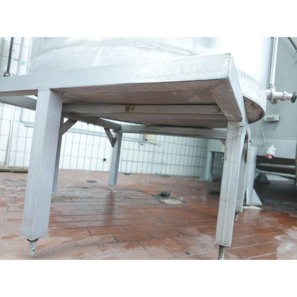 Edelstahlrührwerkbehälter aus V2A, stehend (4)