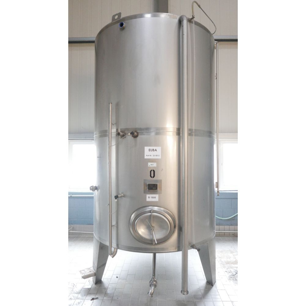 Edelstahlbeh&auml;lter aus V2A, stehend (1)