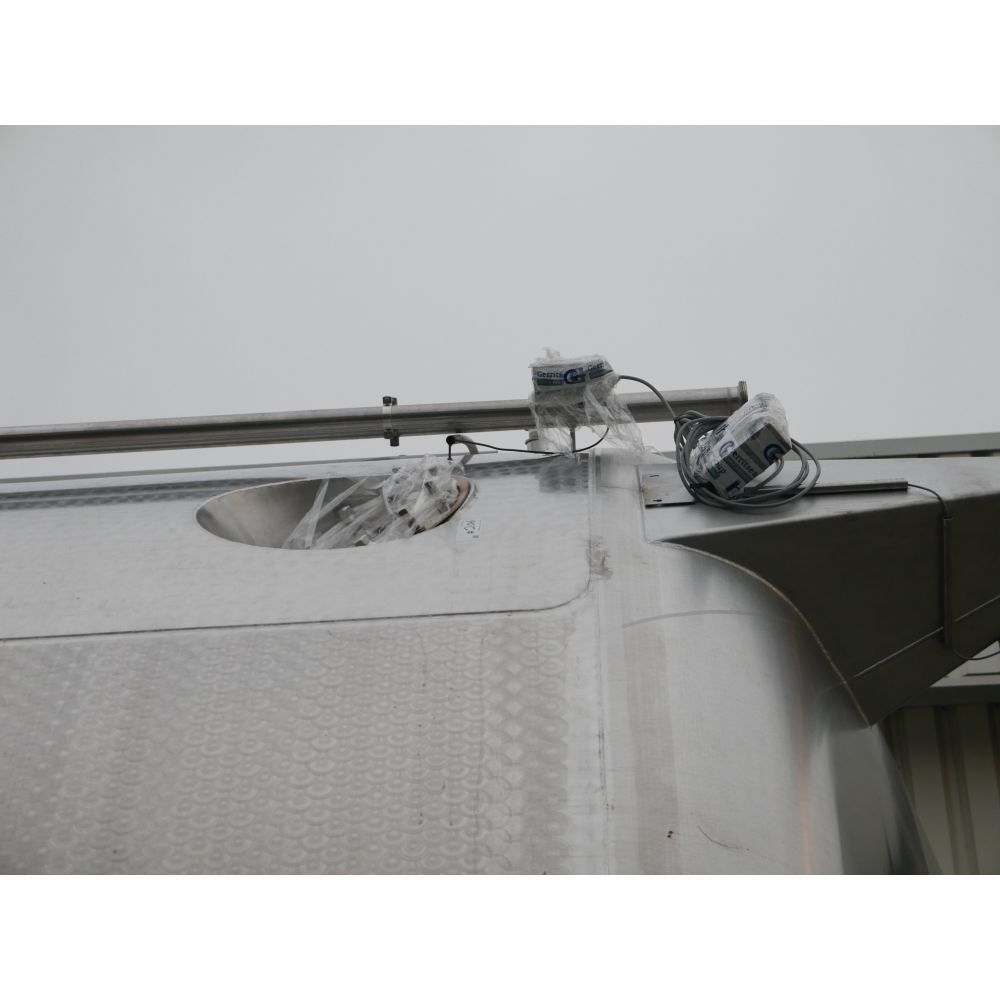 Edelstahl-Rührwerkbehälter aus V2A, Zuckerlösetank (5)