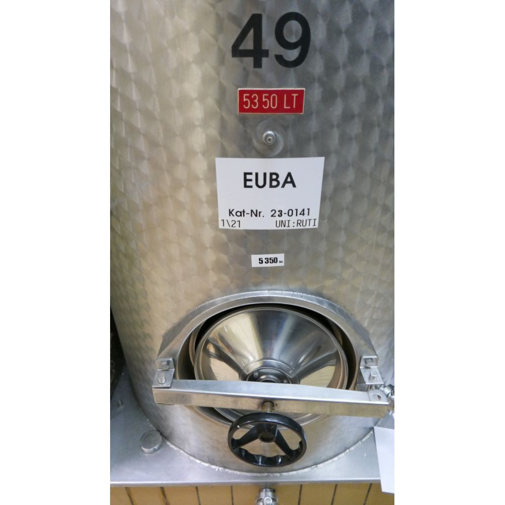 Edelstahl-Flachbodenbehälter aus V2A, stehend (2)