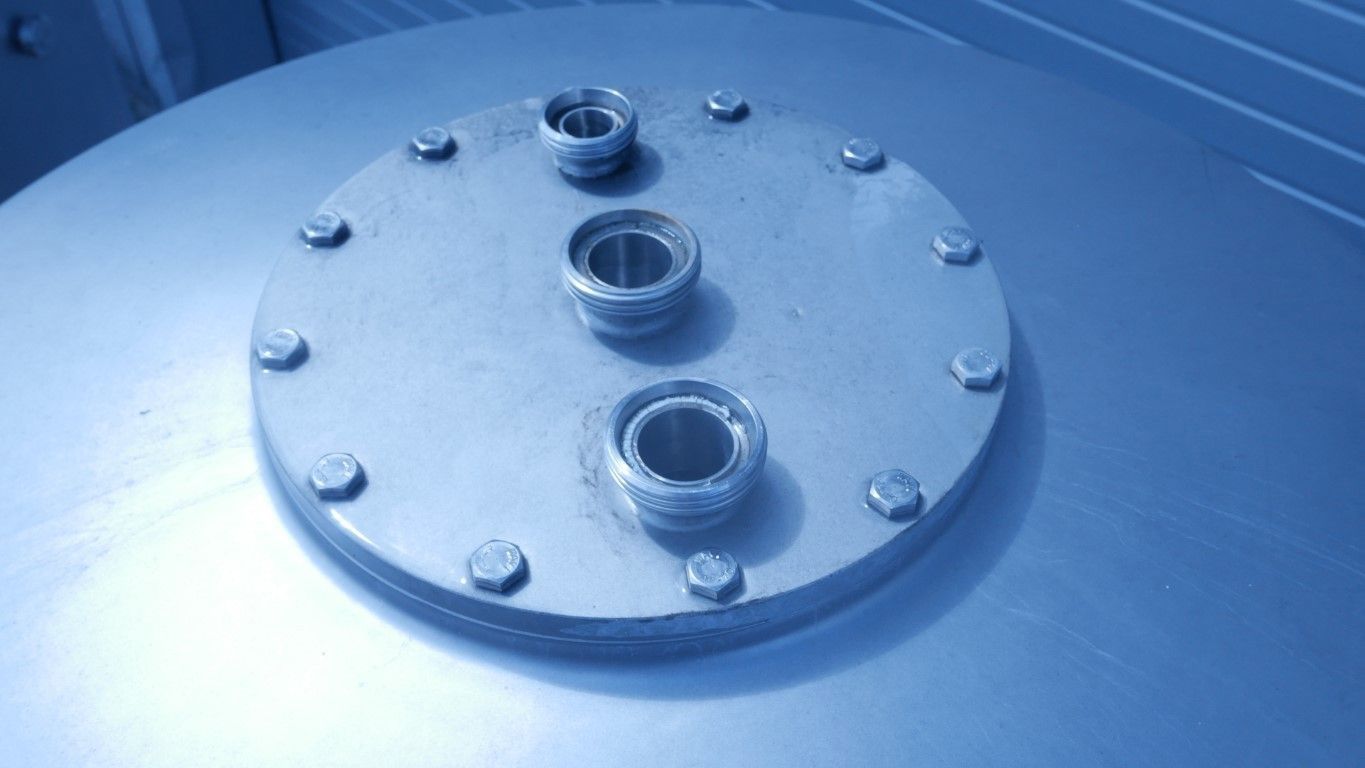 Edelstahlbehälter aus V2A, stehend (5)