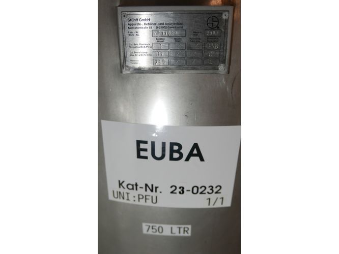 Edelstahlbehälter aus V2A, stehend (2)