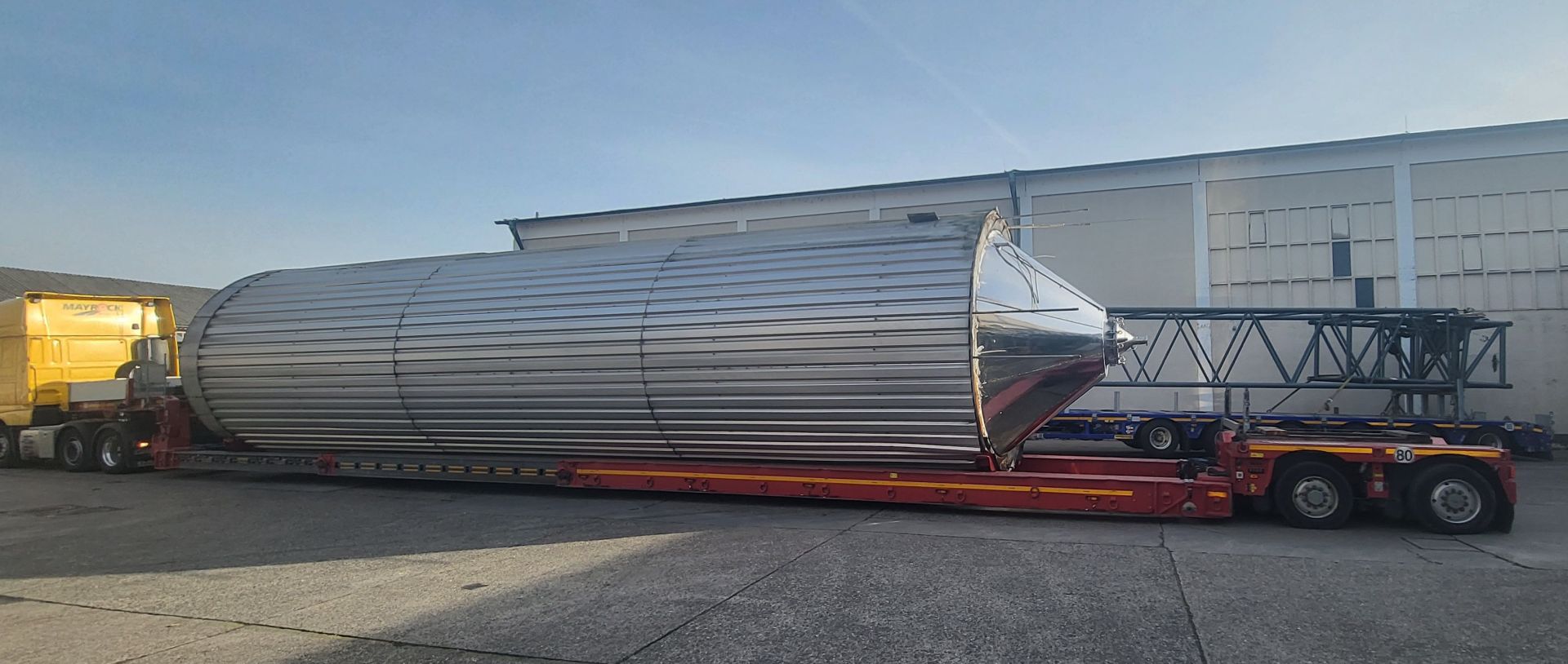 Edelstahl - ZKG-Behälter / Gärdrucktank (2)