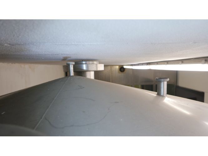 Edelstahl-Rührwerkbehälter aus V2A, stehend (2)