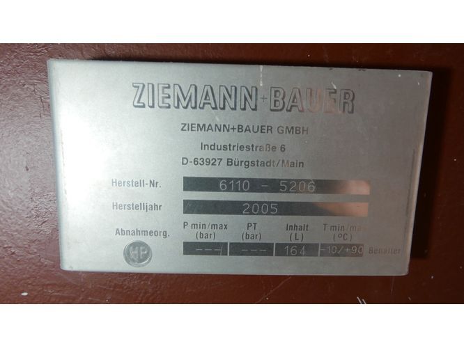 Heißwassertank/Wärmespeicher aus V4A, stehend (2)