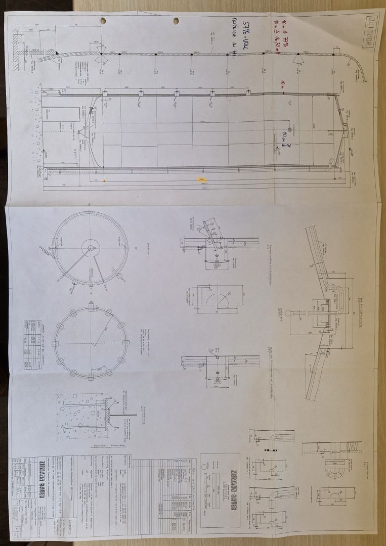 Heißwassertank/Wärmespeicher aus V4A, stehend (3)