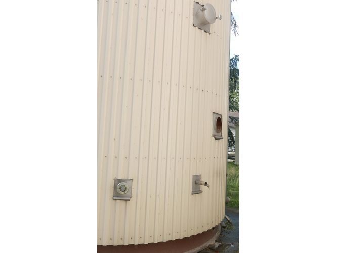 Heißwassertank/Wärmespeicher aus V4A, stehend (4)