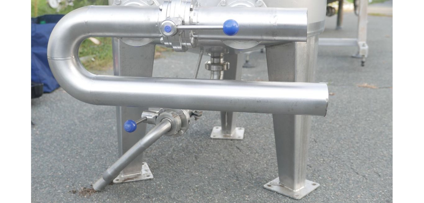 Edelstahlbehälter aus V2A, stehend (2)