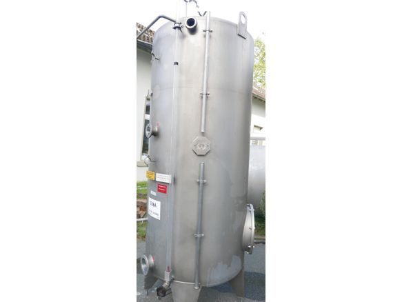 Edelstahlbehälter aus V2A, stehend (CIP-Behälter) (2)