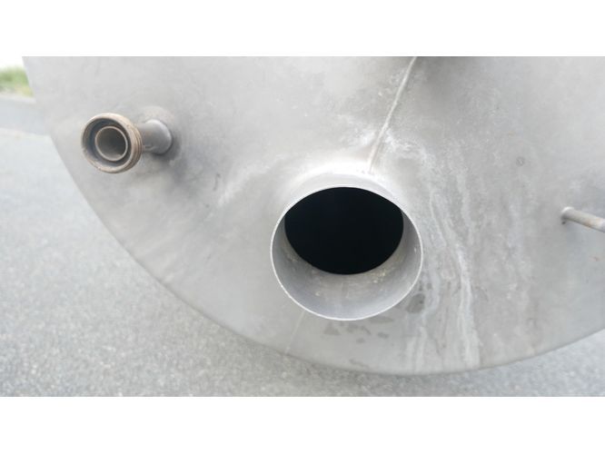 Edelstahlbehälter aus V2A, stehend (CIP-Behälter) (3)