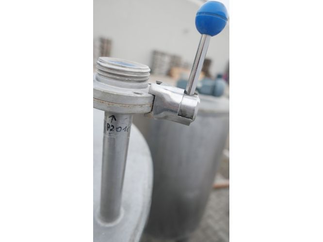Edelstahl-Rührwerkbehälter aus V2A, stehend (3)