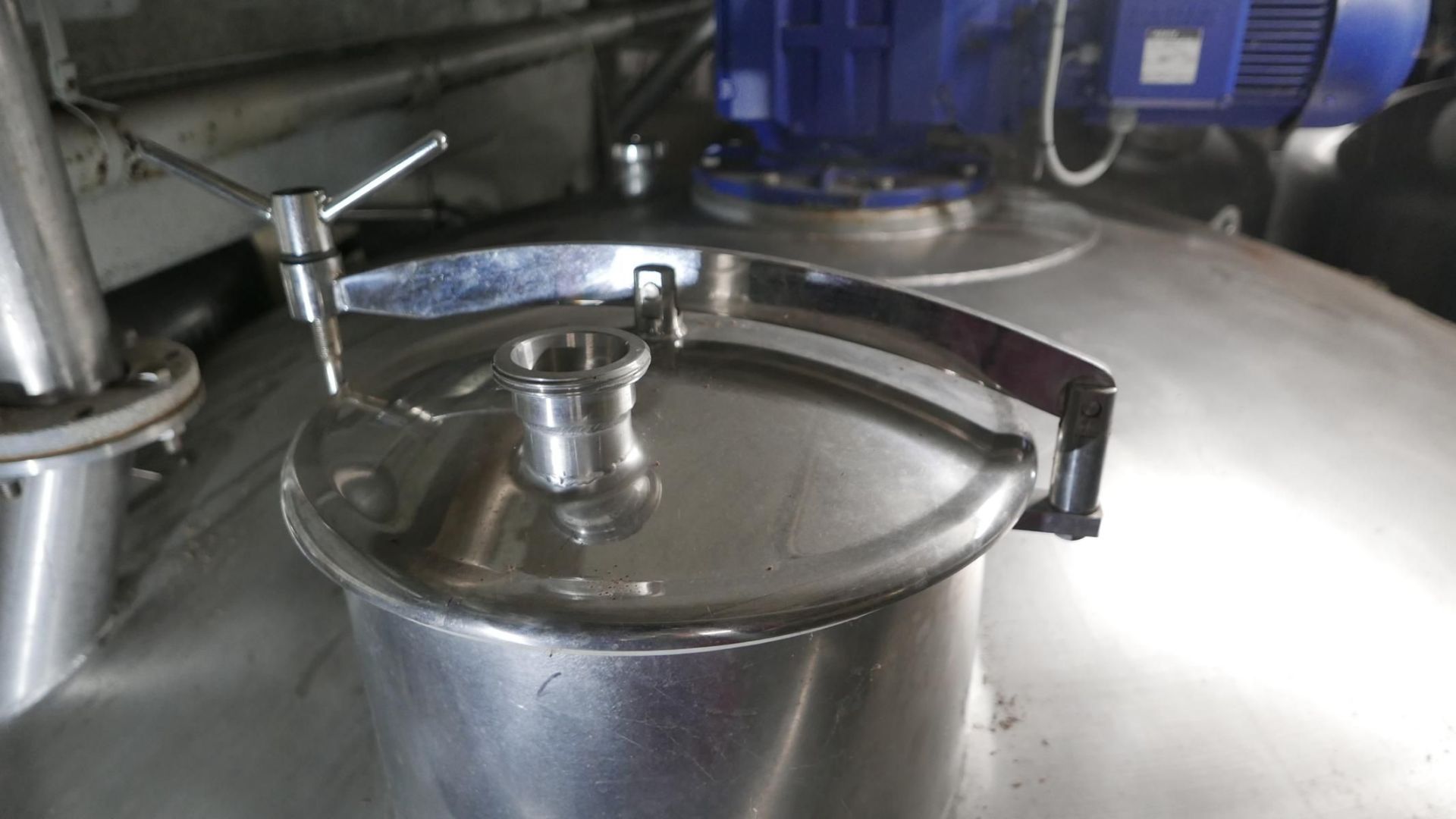 Edelstahl-Rührwerkbehälter aus V2A, stehend (3)