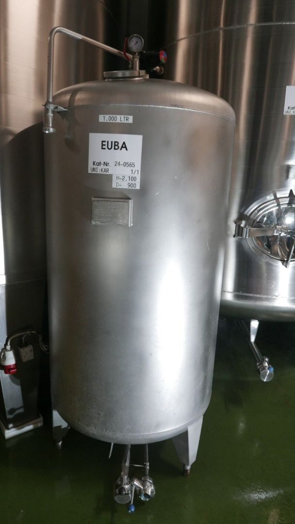 Edelstahl-Druckbeh&auml;lter aus V2A, stehend (1)