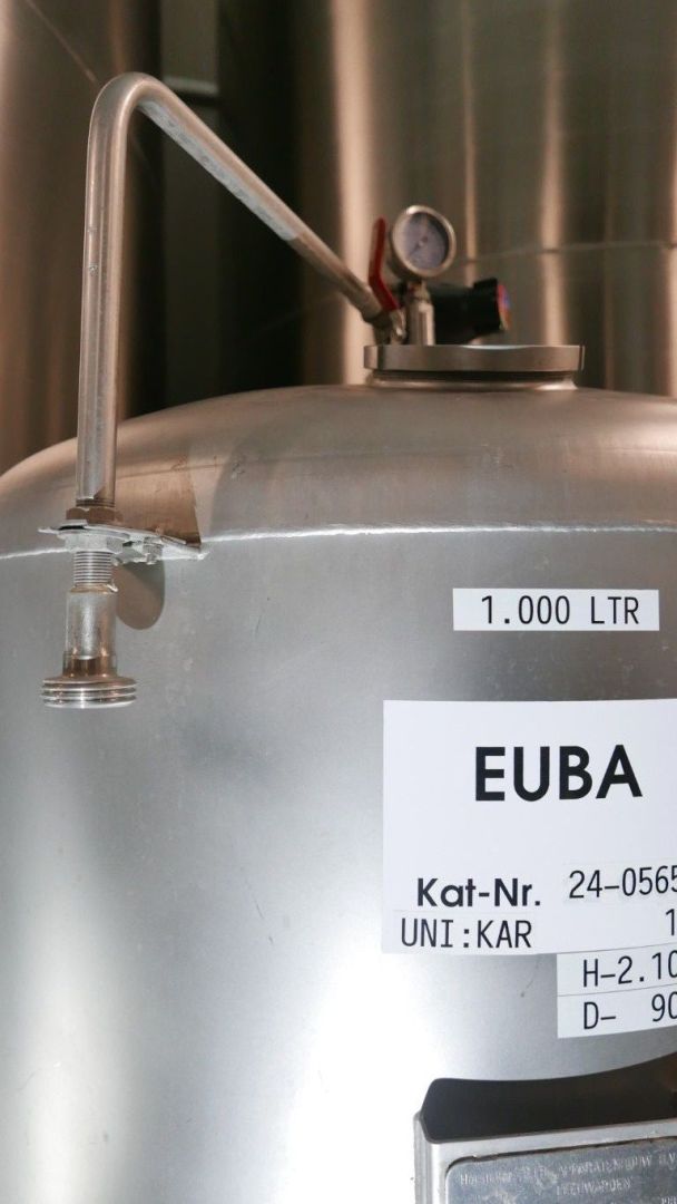 Edelstahl-Druckbehälter aus V2A, stehend (4)