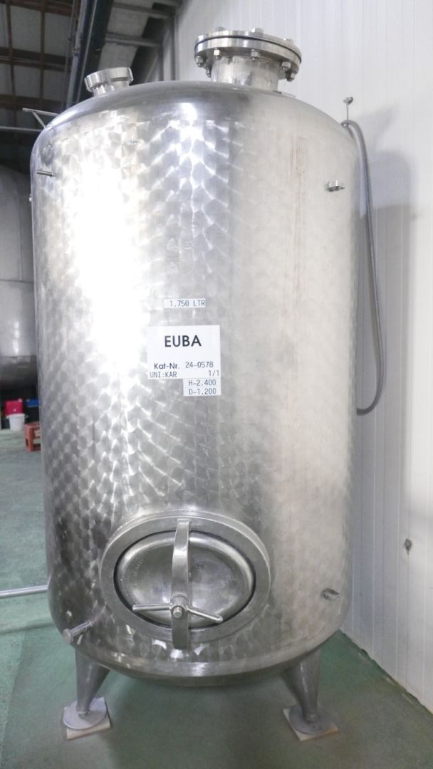 Edelstahl-Druck-/R&uuml;hrwerkbeh&auml;lter aus V2A (1)