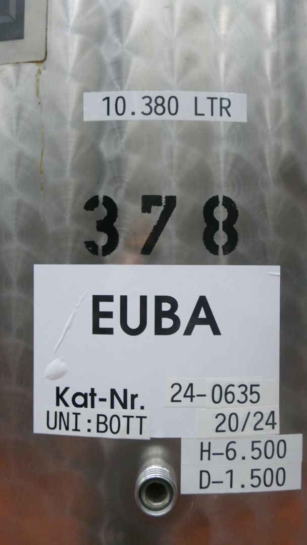 Edelstahlbeh&auml;lter aus V2A, stehend (1)