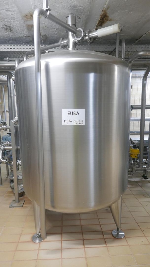 Edelstahl-Druckbeh&auml;lter aus V2A, stehend (1)