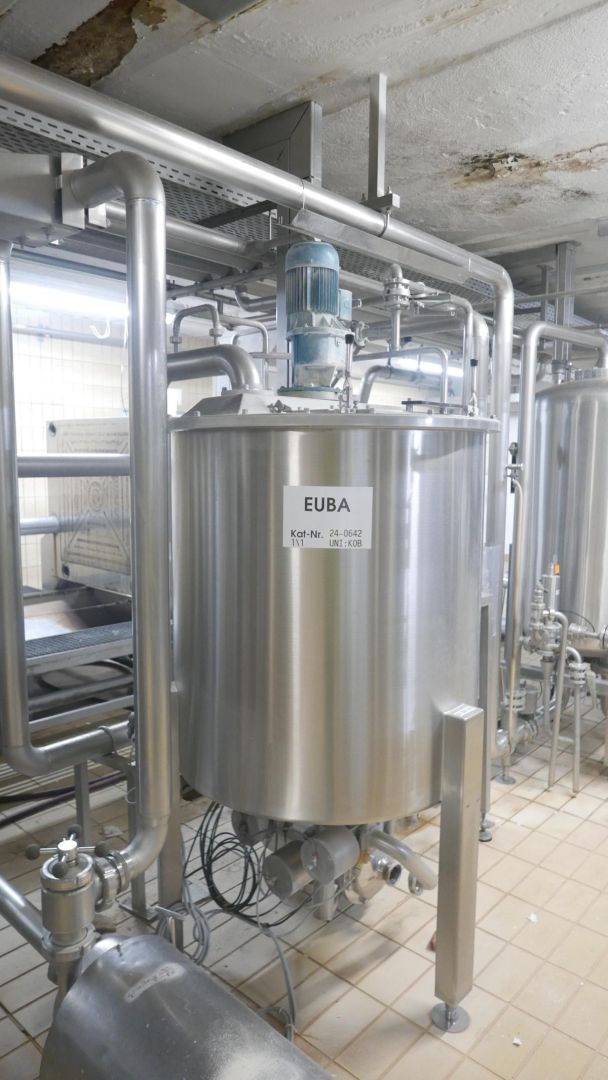 Edelstahl-R&uuml;hrwerkbeh&auml;lter aus V2A, stehend (1)