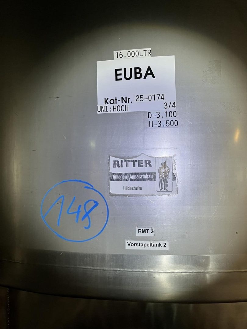 Edelstahl-Rührwerk-/Flachbodenbehälter aus V2A (5)