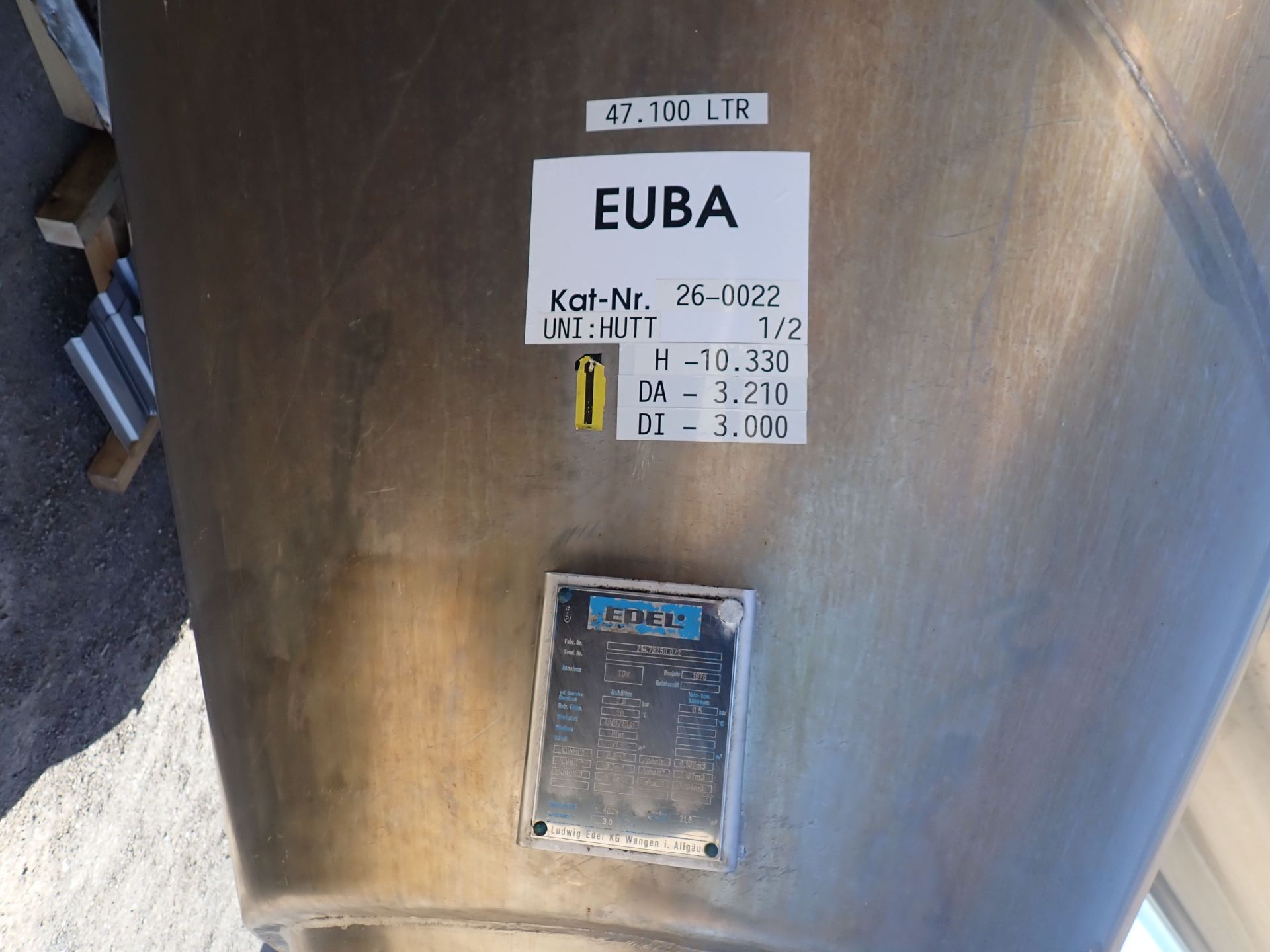 Edelstahl-Druckbehälter (ZKG), isoliert, kühlbar (3)